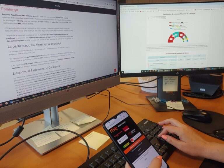 La UCLM colaborará con RTVE en la generación de noticias de las elecciones catalanas con inteligencia artificial