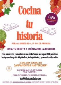 El campamento de Mastercheff, premio del concurso 'Cocina tu Historia' del Centro Integrado de FP de Guadalajara