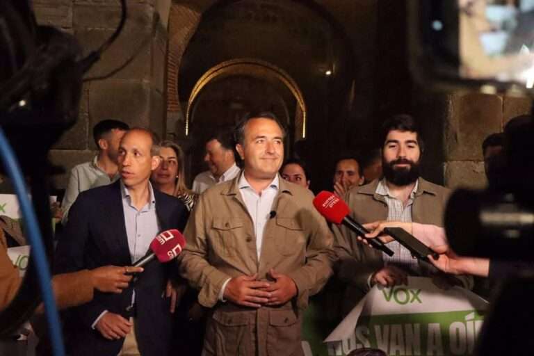 Moreno (Vox) arranca campaña en CLM defendiendo su lista como más necesaria que nunca contra la "coalición PP-PSOE"