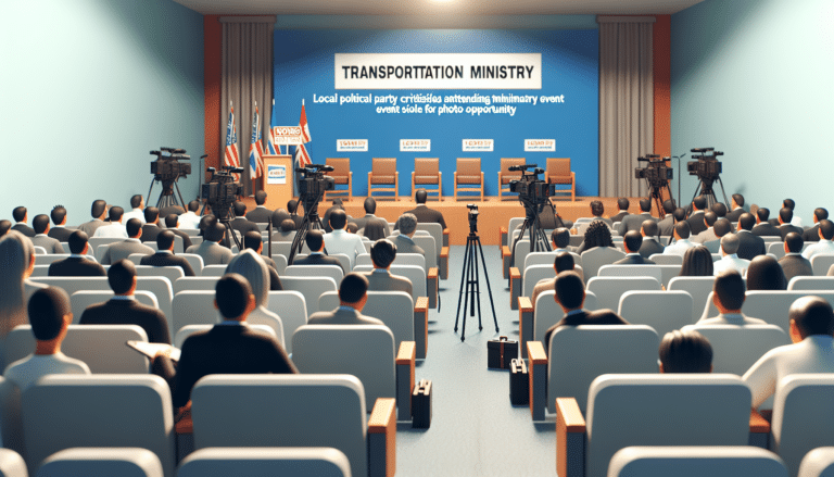 PSOE afea al alcalde de Talavera que haya ido al Ministerio de Transportes sólo para posar en el "photocall"