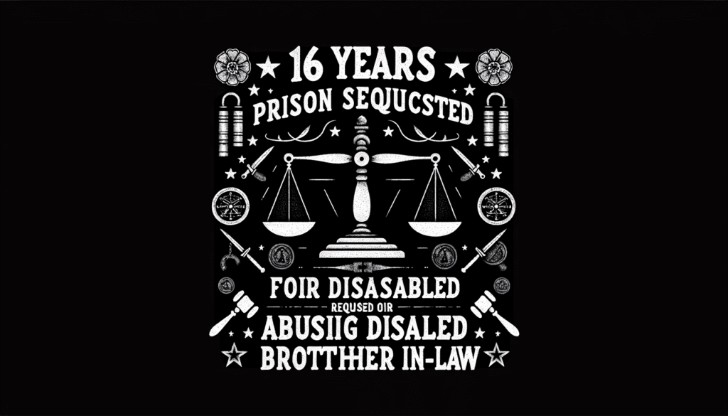 Piden 16 años para un hombre con discapacidad acusado de abusar de su cuñado también discapacitado