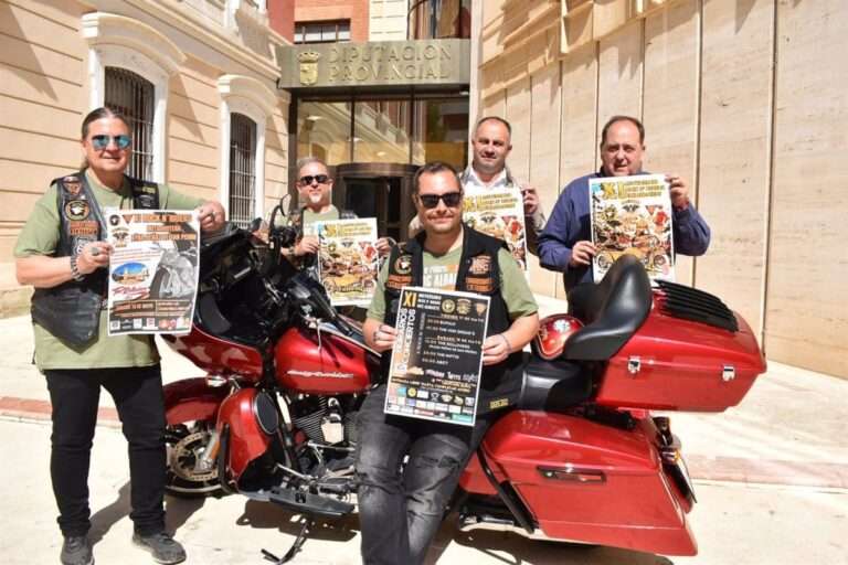 Un ruta motera entre Ayna y Peñas de San Pedro, evento principal del aniversario del XI Rock N'Riders HDC Albacete