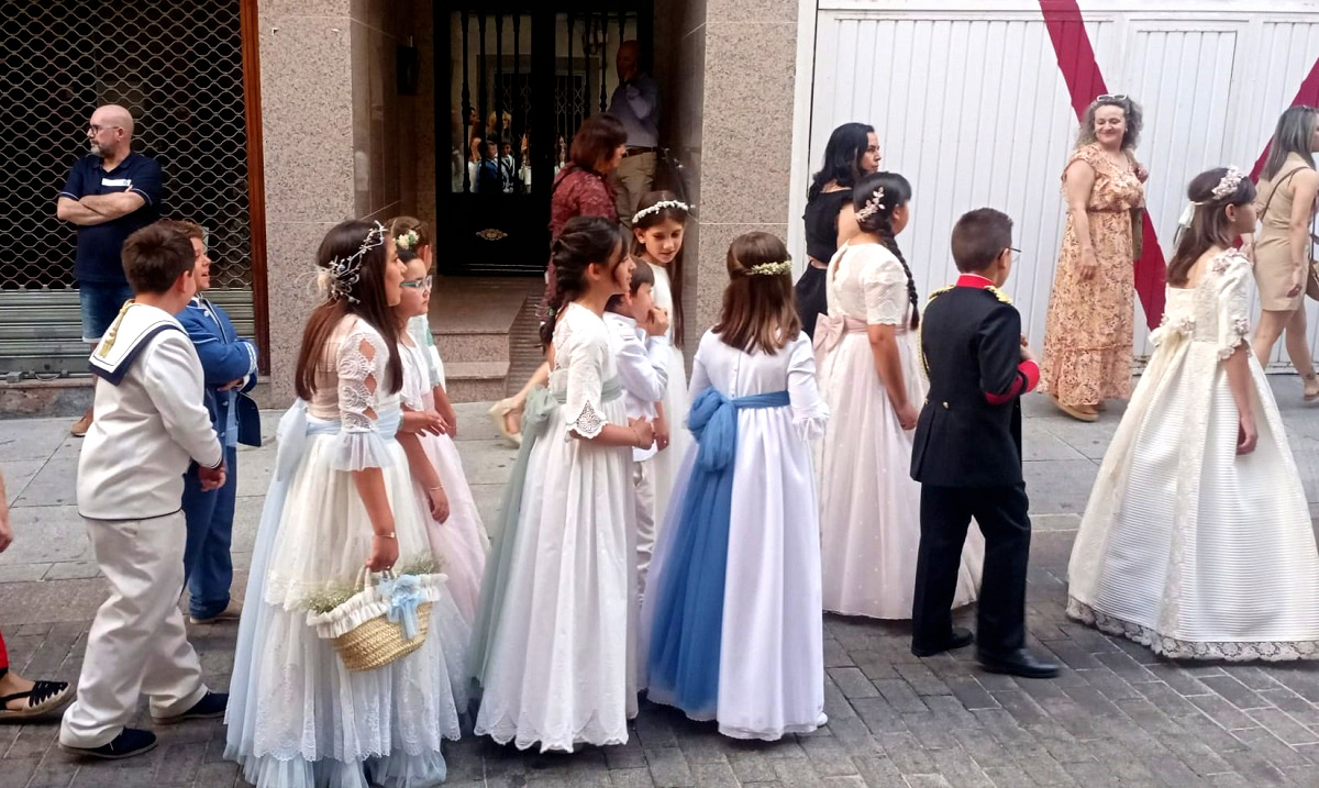 Miguel Ángel Ruiz brilla durante la celebración del Corpus Christi 2