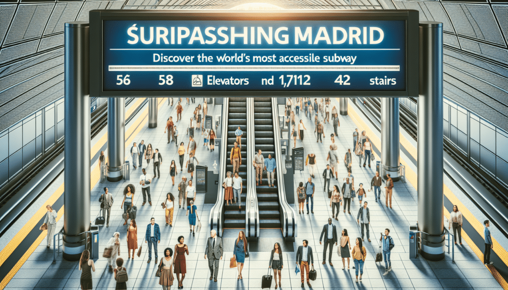Superando a Madrid: Descubre el Metro con la Mayor Accesibilidad del Mundo con 558 Ascensores y 1.712 Escaleras 6