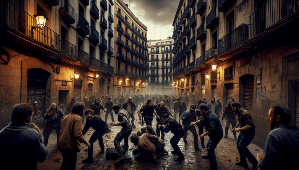 Habitantes del Bon Pastor en Barcelona se enfrentan a sospechosos de robo, dejando a tres personas heridas 4