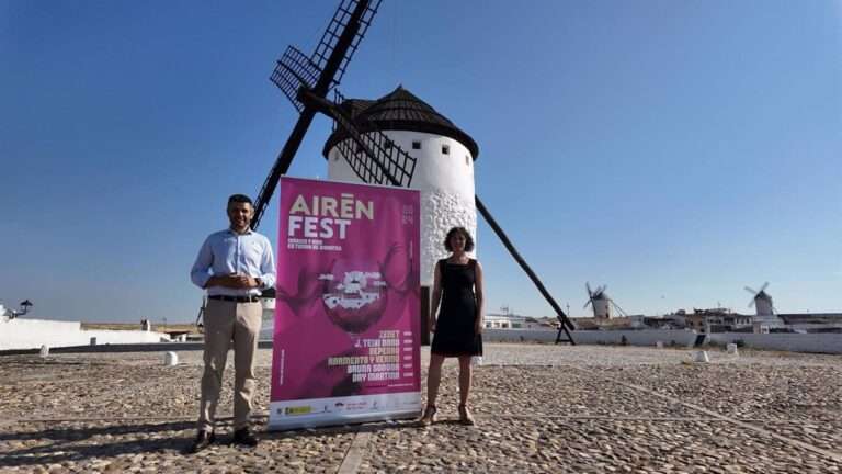 El AirénFest de Campo de Criptana arranca el 15 de junio con vinos de Movialsa Grupo Huertas y la actuación de Zenet