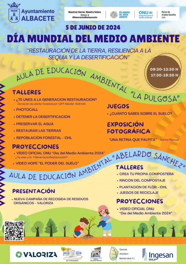 Albacete celebra con talleres y juegos el Dia Mundial del Medio Ambiente