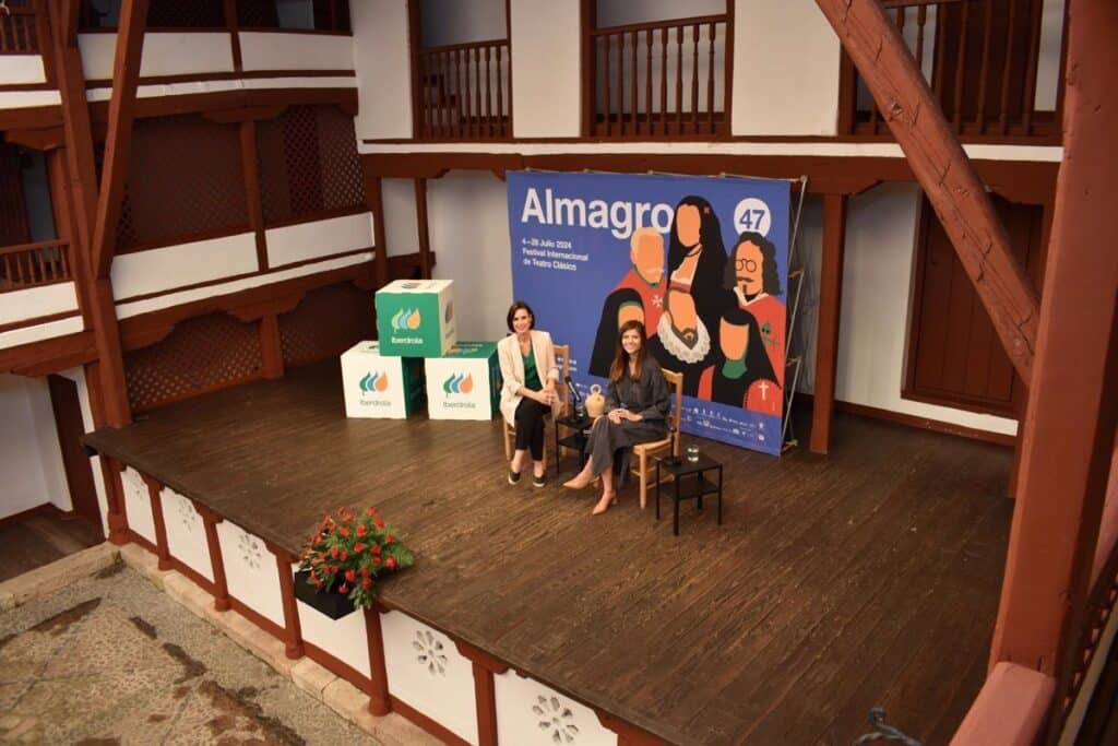 El Festival de Teatro de Almagro e Iberdrola suscriben un convenio y presentan el escenario 'Espacio Áurea Iberdrola'