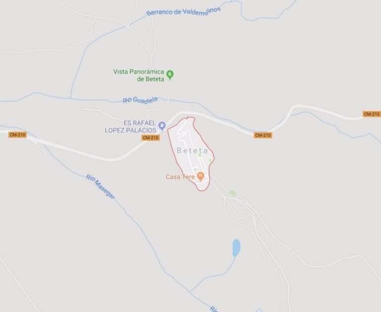 Herido un hombre de 78 años tras ser agredido por arma blanca en Beteta (Cuenca)
