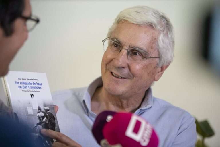 Barreda defiende en su libro la responsabilidad colectiva en Transición: "Propició acuerdos, evitó enfrentamientos"