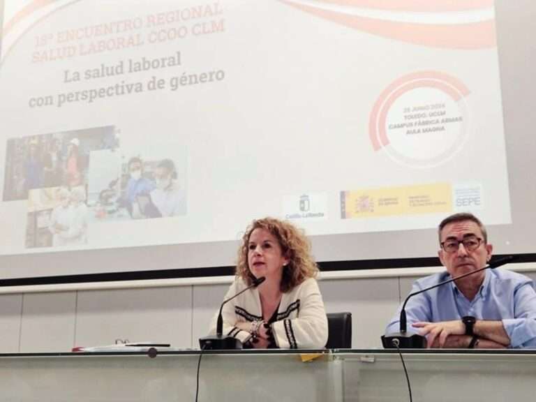 CCOO apremia a Gobierno CLM a crear Instituto Regional de Salud Laboral tras cifras "demoledoras" de siniestros mortales
