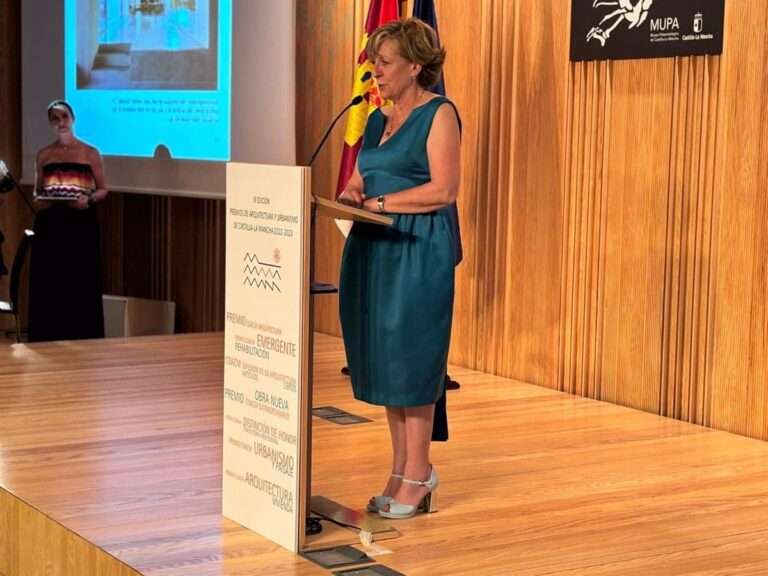 Elena Guijarro ensalza los premios de arquitectura en C-LM por "sacar a la luz obras que permanecerían desapercibidas"