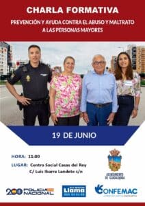 Guadalajara conciencia este miércoles sobre el abuso y el maltrato a las personas mayores con una charla