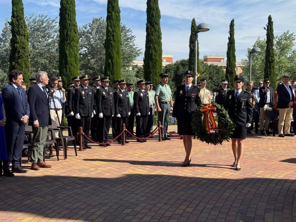 La Policía Nacional rinde homenaje en Ciudad Real a los 188 agentes víctimas del terrorismo, tres en la provincia