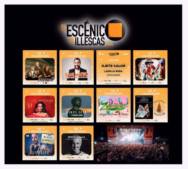 Isabel Pantoja, Sergio Dalma e Izal, cabezas de cartel del 'Escénico' de Illescas que arranca este sábado con 'Kabrones'