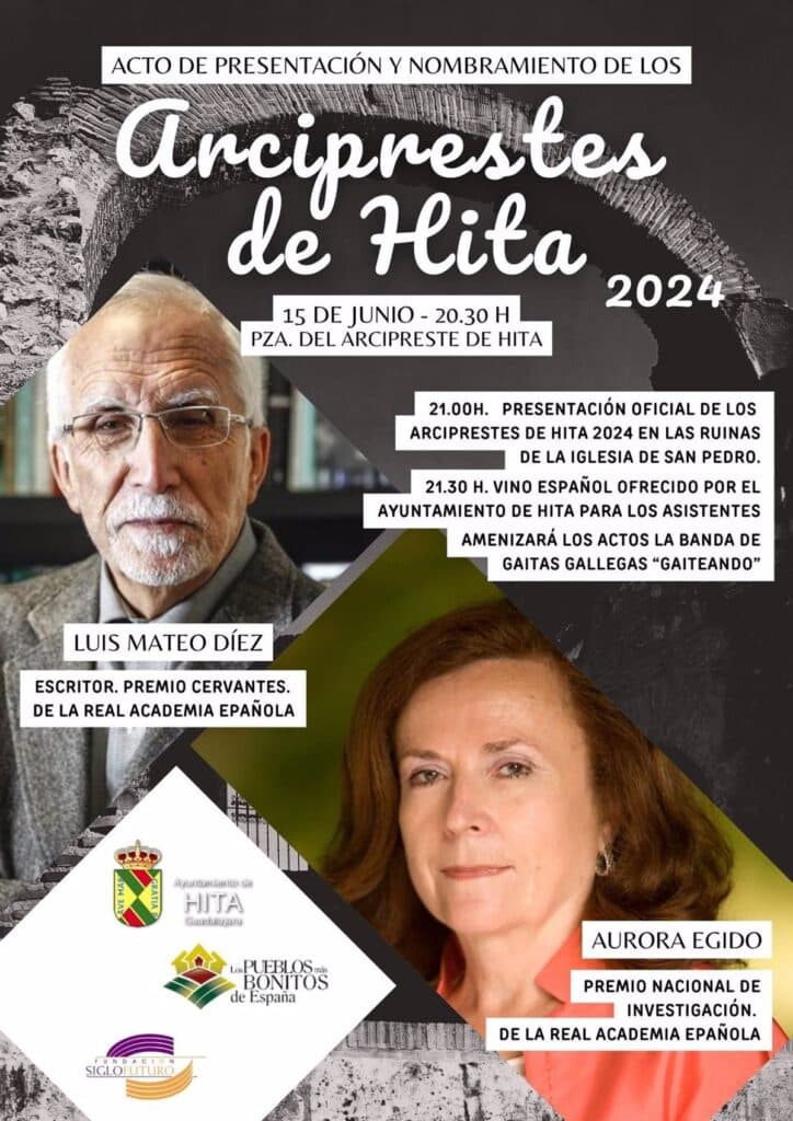 Luis Mateo Díez, Premio Cervantes, y Aurora Egido, Premio Nacional de Investigación, nuevos 'Arciprestes' de Hita