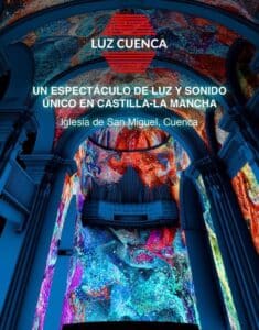El espectáculo 'Luz Cuenca' recibe más de 25.000 visitas en los primeros seis meses de 2024