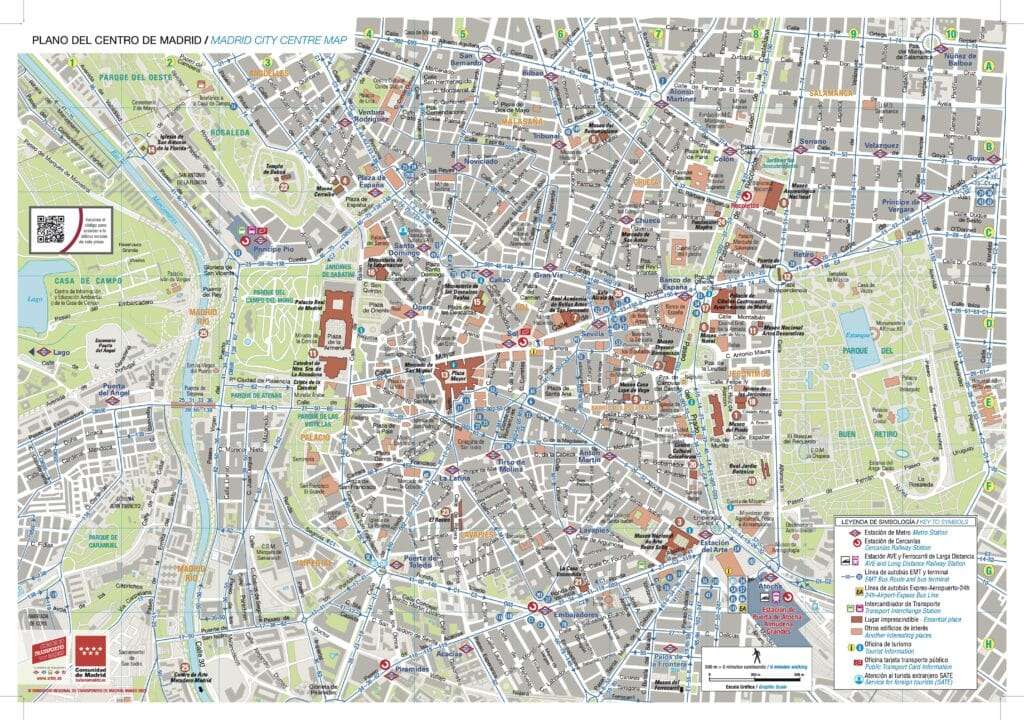Disponible el nuevo Plano de la Ciudad de Madrid 6