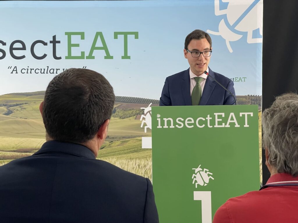 Inauguración de la Primera Bio-Refinería de Insectos en España por InsectEAT en Cañaveras 2