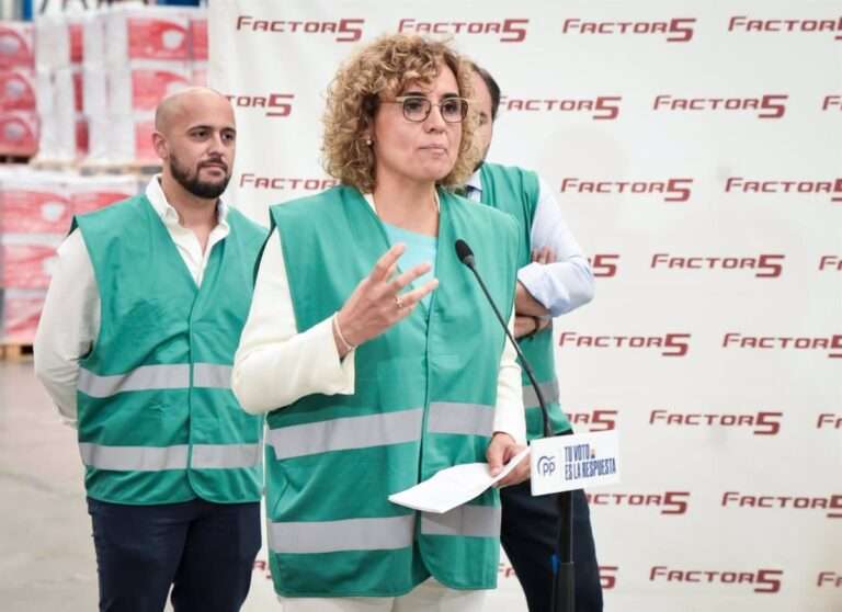 Montserrat pide el voto para un PP fuerte en Europa que obligará al Sánchez a convocar elecciones generales