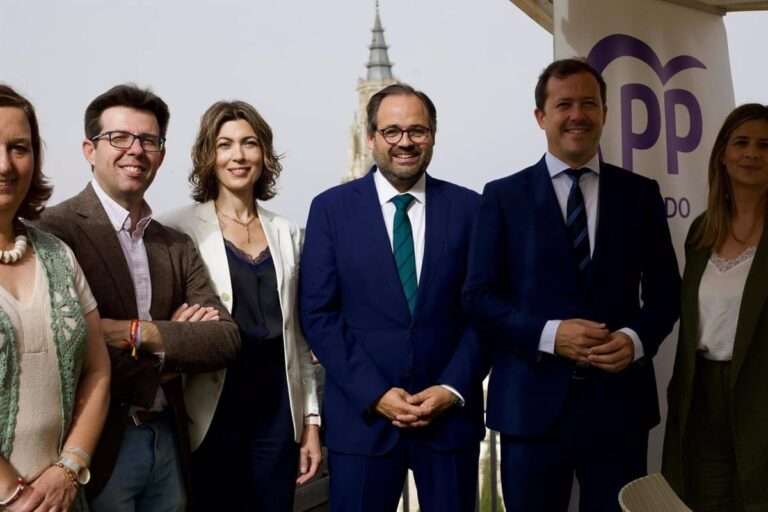 Núñez pide una respuesta "contundente en la urna" a Sánchez y Page: "Necesitamos ganar Europa para ganar España"