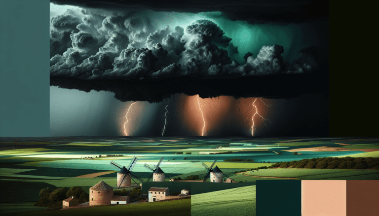 Previsión meteorológica para este lunes en Castilla-La Mancha: probables tormentas fuertes en cuatro provincias