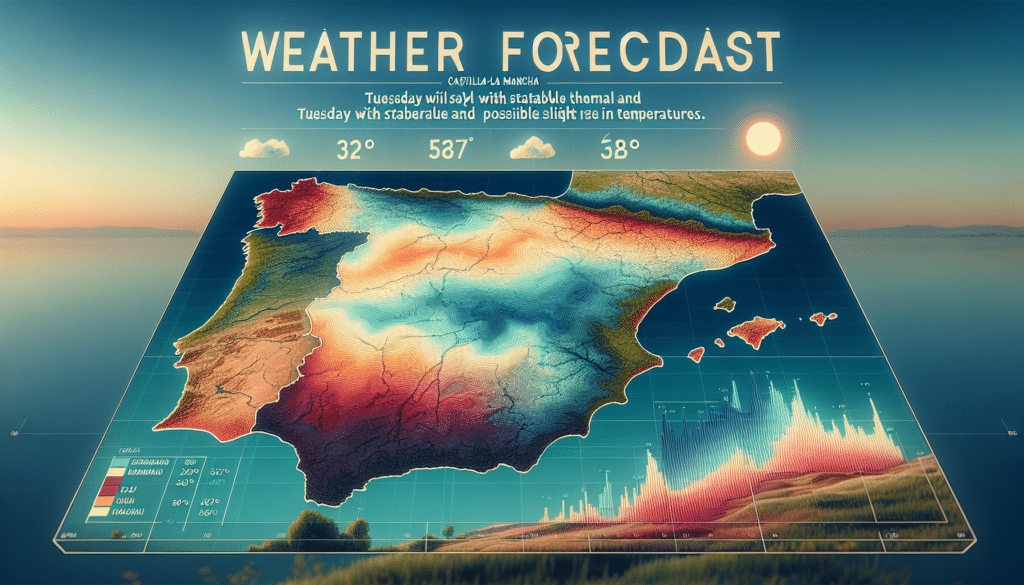 Previsión meteorológica para este martes en Castilla-La Mancha: temperaturas estables o en ligero ascenso