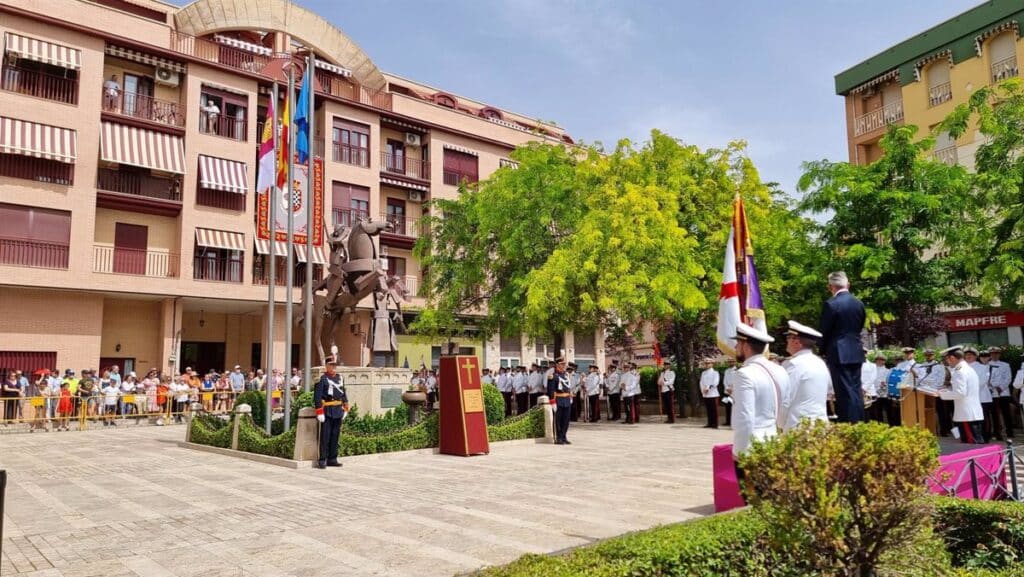 Valdepeñas conmemora la resistencia frente a las tropas napoleónicas el 6 de junio de 1808 con un desfile militar