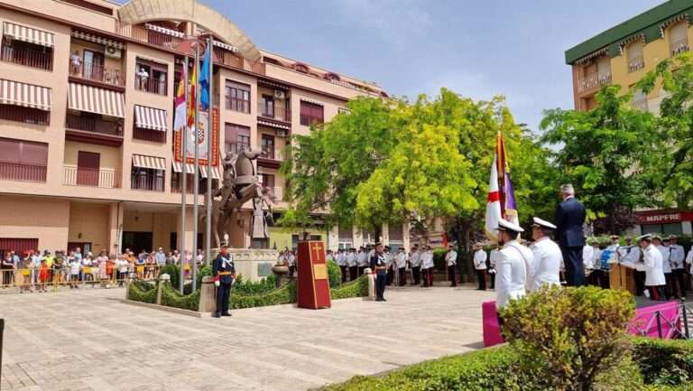Valdepeñas conmemora la resistencia frente a las tropas napoleónicas el 6 de junio de 1808 con un desfile militar