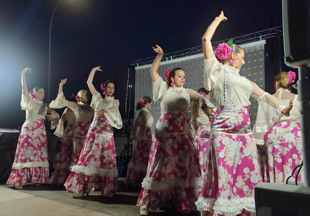 Espectáculo durante las Fiestas de El Carmen.