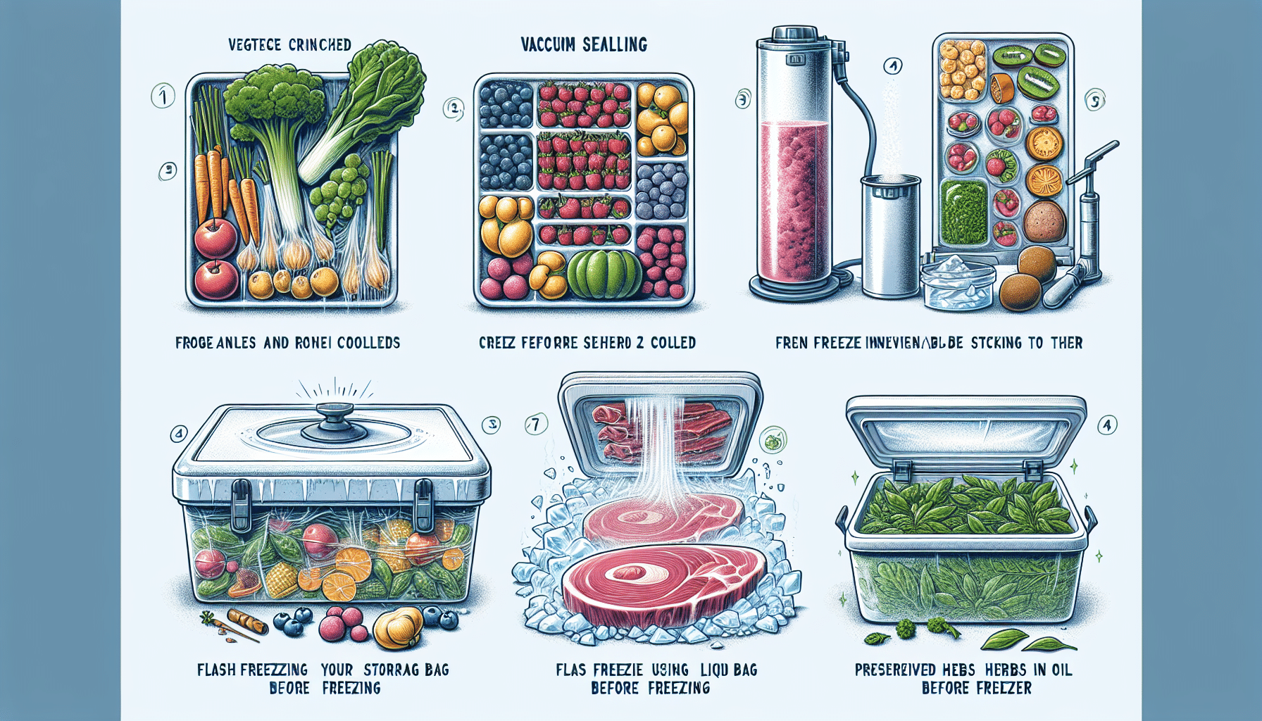 Cinco estrategias de congelación para preservar alimentos y reducir ...