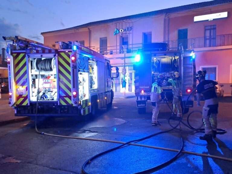 Detenida la presunta autora del incendio en las inmediaciones de la estación de Renfe de Guadalajara