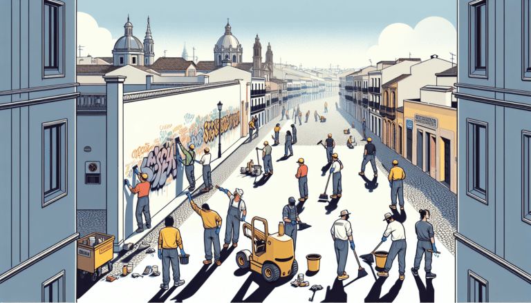 Ciudad Real pone en marcha un plan especial para la eliminación de pintadas en fachadas y mobiliario urbano
