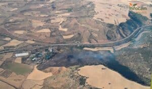 Extinguido el incendio forestal declarado este miércoles en Guadalajara