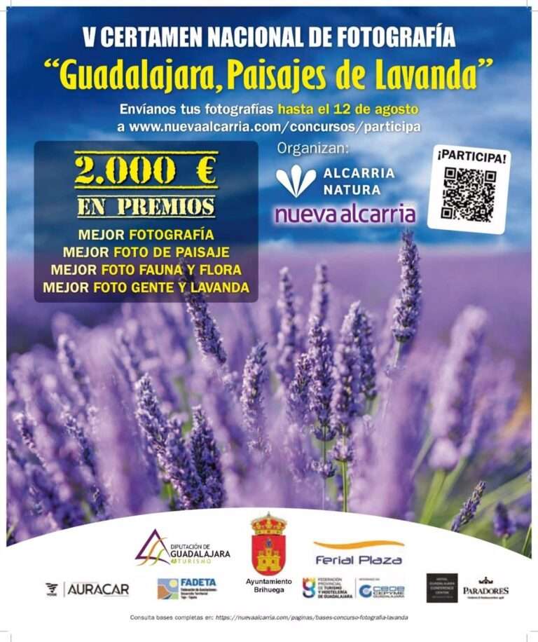 Hasta el 12 de agosto se podrán presentar obras al V Certamen Nacional de Fotografía Paisajes de Lavanda