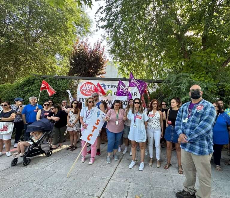 VÍDEO: La plantilla de Atento en Toledo secunda al 100% la huelga de 24 horas para denunciar un ERE encubierto