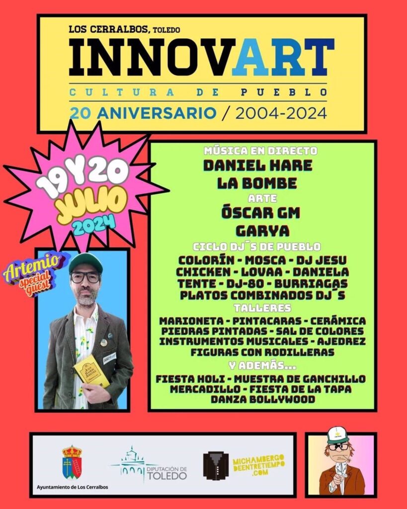 Innovart celebra en Los Cerralbos su 20 aniversario con 30 actividades para todos los públicos hasta este sábado