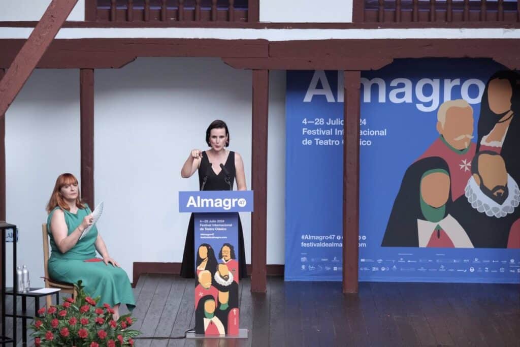 Irene Pardo corta la cinta del Festival de Teatro Clásico de Almagro: "Estamos escribiendo la tradición del futuro"