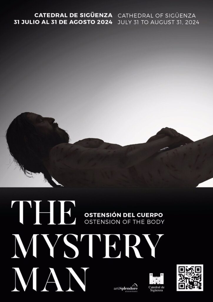 Llega a la catedral de Sigüenza la ostensión 'The Mystery Man'
