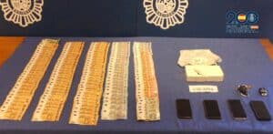 Tres personas detenidas por tráfico de drogas con un kilogramo de cocaína incautado en Talavera de la Reina