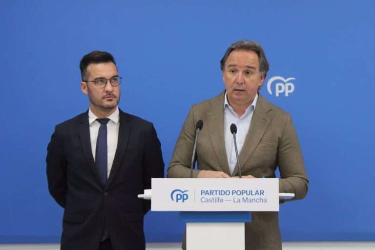 PP C-LM pide un pleno en las Cortes para cesar a Amores y Zamora por votar contra el fondo para CCAA infrafinanciadas