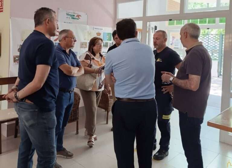 Presidente de la Diputación de Ciudad Real expresa su pesar por el incendio en la residencia de Villarrubia de los Ojos