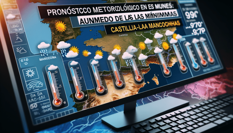 Previsión meteorológica para este lunes en Castilla-La Mancha: temperaturas mínimas en aumento