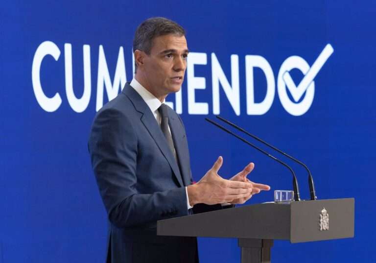 Sánchez augura que las comunidades que presenten recursos al Constitucional por la Ley de Amnistía los "van a perder"