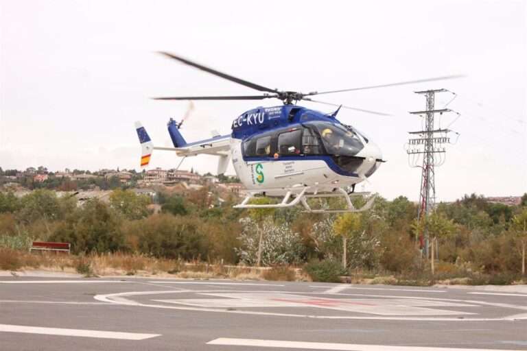 Herido de gravedad un trabajador en Valsalobre (Cuenca) tras caer desde unos tres metros de altura