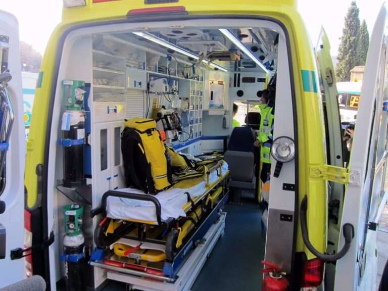 Hospitalizado un trabajador de 32 años tras sufrir una caída de una altura de 3 metros en Guadalajara