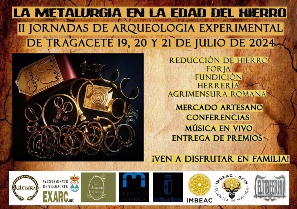 Tragacete celebra sus Jornadas de Arqueología Experimental centradas en la metalurgia celtíbera del 19 al 21 de julio