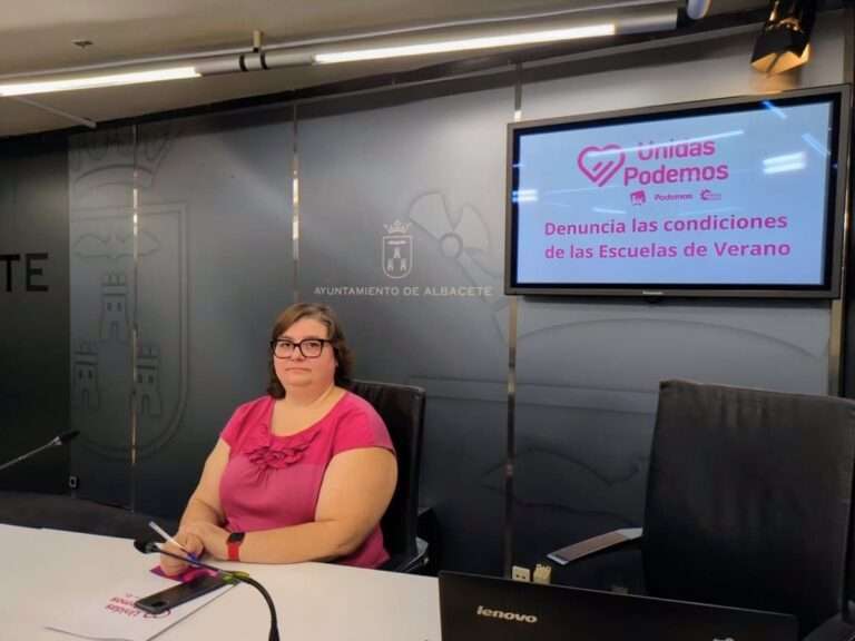 Unidas Podemos denuncia deficiencias en las Escuelas de Verano de Albacete y urge al equipo de Gobierno a solventarlas