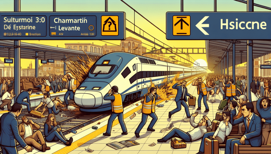 Incidente en tren de alta velocidad desata caos en la estación de Chamartín rumbo a Levante 4
