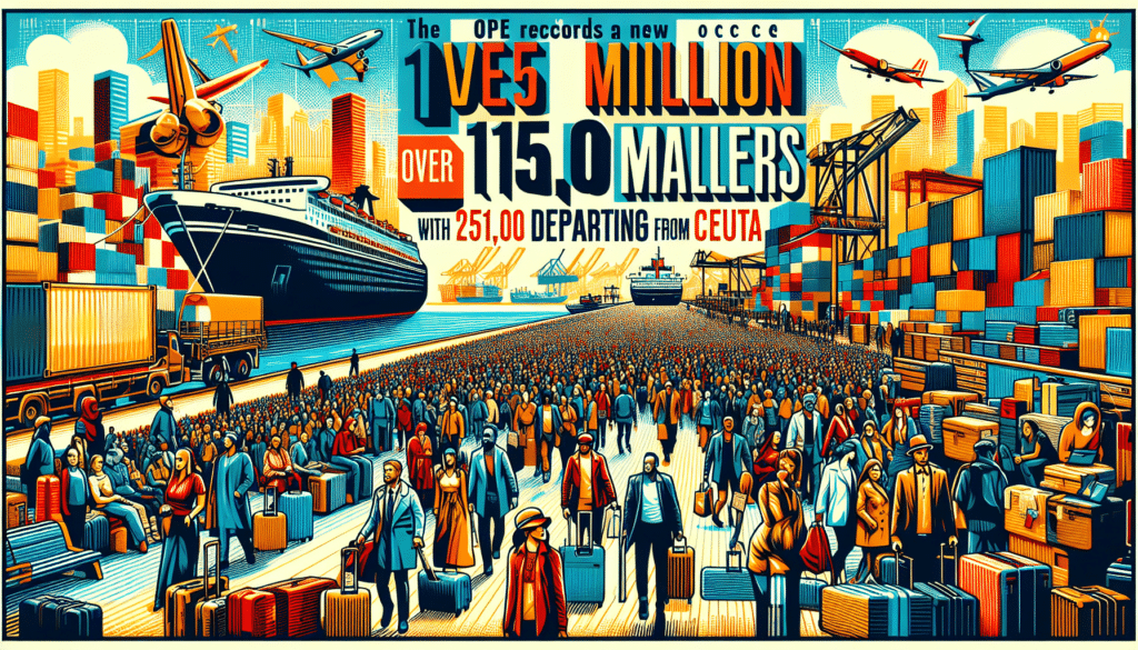 La OPE registra récord: Más de 1.5 millones de viajeros, con 251.000 partiendo desde Ceuta 8 La OPE registra récord: Más de 1.5 millones de viajeros, con 251.000 partiendo desde Ceuta 8